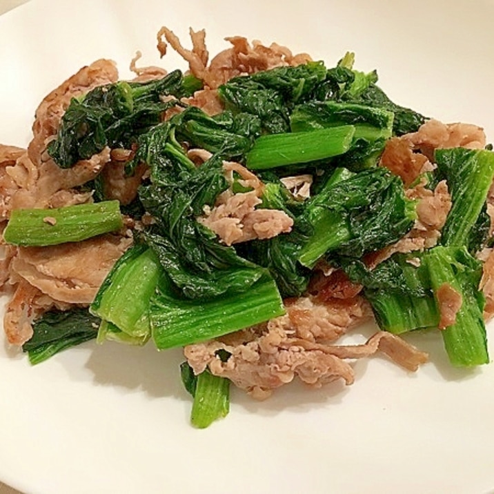 生高菜と豚肉炒め レシピ 作り方 By 週末は男子厨房 楽天レシピ